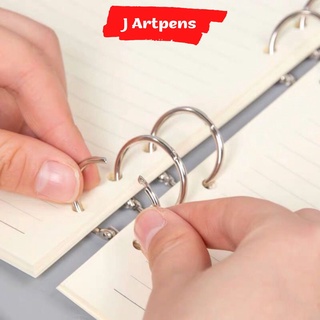 Set 3 - 5 Khoen Sắt Còng Sắt Làm Flashcards Gáy Album Sổ Còng văn phòng Đường Kính 1,5 2 2,5 3 Cm (Shop J-ArtPens)