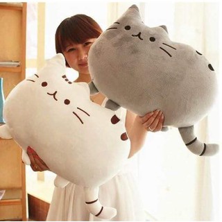 Gấu bông Gối ôm Gối tựa lưng hình mèo pusheen siêu dễ thương (25cm-->50cm)