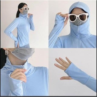 Áo nắng Gu dáng NGẮN chất liệu thông hơi kim cương, mềm, mát