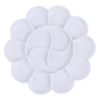 [DA ĐEN] Vỉ Pha Màu Tròn Nhiều Ngăn (COMBO Lớp Cô Mai)