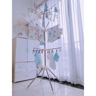 Cây Phơi Đồ Đa Năng Inox Loại 56 Kẹp