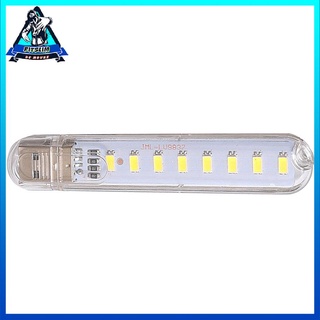 Mini 3LEDs 8LEDs USB LED Đèn ngủ Sách Đèn đọc sách Đèn cắm trại Quà tặng [8/1]