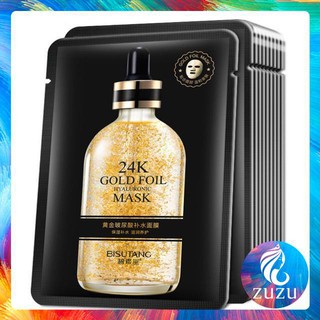 N53 Mặt nạ nội địa Trung Quốc Bisutang Gold 24k Hyaluronic