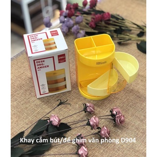 Khay cốc cắm bút để ghim văn phòng Deli, Pro offlce nhiều ngăn E904-E906-9152-PH101-HR311 - vpp Diệp Lạc (sỉ/lẻ)