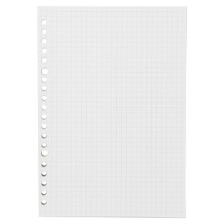 Giấy Refill Binder Muji A5 B5 200 Tờ Định Lượng 80gsm Giấy Kem Bảo Vệ Mắt - Hàng Chính Hãng