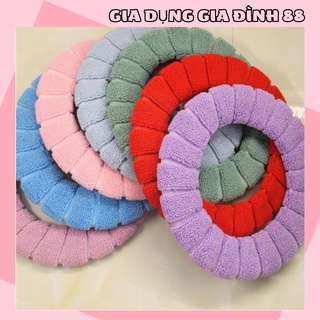 (❌FREE SHIP❌) Miếng Lót Bồn Cầu Nỉ Lông Chống Lạnh 11110 Gia Dụng Gia Đình