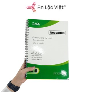 Sổ lò xo A4 100 trang - 200 trang