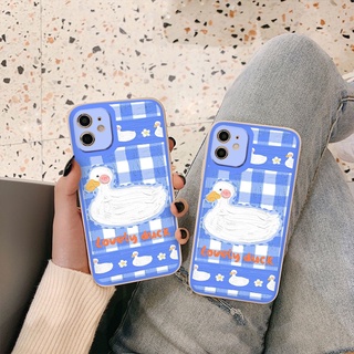 Ốp Iphone ⚡𝐅𝐑𝐄𝐄 𝐒𝐇𝐈𝐏⚡️ Ốp LƯNG IPHONE LOVELY DUCK vuông cạnh 6s/6plus/7/7plus/xsmax/11/11promax/12/13pro/promax