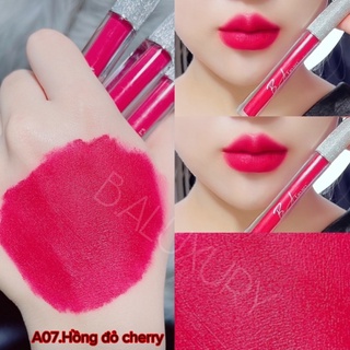 [ Hồng Đỏ Cherry - A07 ] son hữu cơ không chì mềm môi siêu lì của hãng  B.A beauty