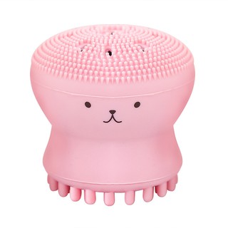 Miếng rửa mặt Bạch tuộc mút rửa mặt cọ silicone massage da mặt