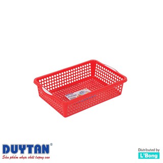 Rổ nhựa chữ nhật 2T2 (22 cm) Duy Tân