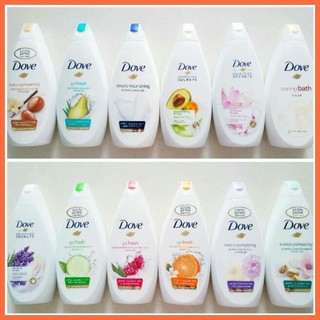 Sữa Tắm Dưỡng Ẩm Mền Mịn Da DOVE Đức 500ml chính hãng