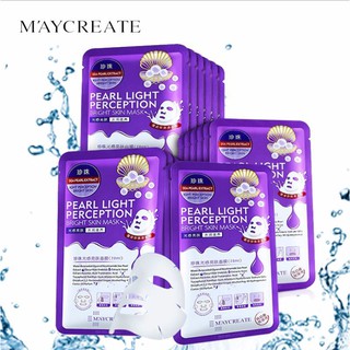 Hộp 20 miếng mặt nạ HA Xanh hoặc Tím Maycreate