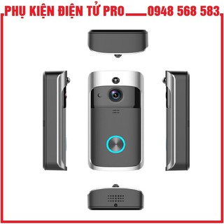 Chuông Cửa Thông Minh Không Dây Wifi Cao Cấp Doorbell 720P