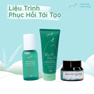 [Mã LTBAUAB9 giảm 7% đơn 99K] Bộ Phục Hồi Tái Tạo GUO Nuôi Dưỡng Da Khỏe 3 sản phẩm