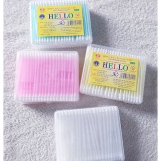 Tăm bông ngoáy tai Baby HELLO Cotton Buds Quality /Tăm bông vệ sinh
