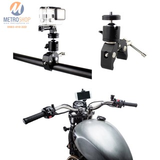 Kẹp gắn điện thoại và Action Cam máy ảnh trên xe