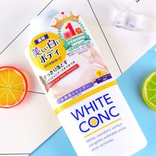 Sữa tắm trắng white conc 360ml