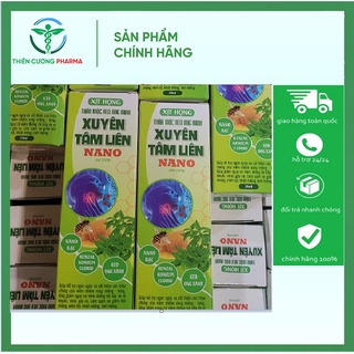 Xịt Họng Xuyên Tâm Liên Thảo Mộc Keo Ong Xanh Nano 30ml