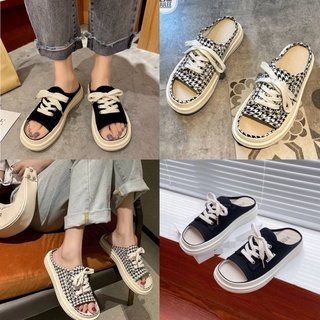 Dép Độn Đế buộc dây dáng thể thao