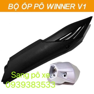 BỘ ỐP PÔ + CHỤP ĐÍT PÔ WINNER 150 GIẢ ZIN HÀNG CAO CẤP BỀN ĐẸP