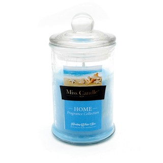 Nến thơm ly thủy tinh D6H11 Miss Candle FTRAMART MIC5678 95g Healing Water Spa (Hương biển)