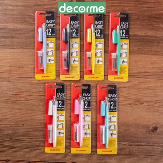Dao cắt washi tape tỉa sticker DecorMe dụng cụ dán bullet journal tiện lợi (Kèm 12 lưỡi cắt)