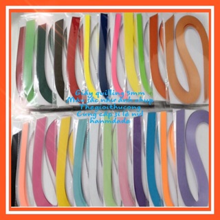 Giấy quilling 0,5*510 cm 60 sợi