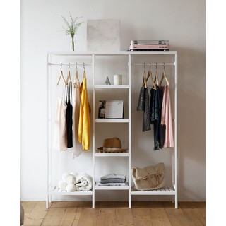 TỦ TREO QUẦN ÁO GỖ TRIPPER HANGER MÀU TRẮNG