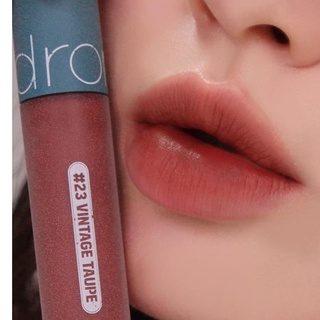 (AUTH, TEM HIDDEN TAG) Son Kem Lì Romand Màu Đỏ Đất Zero Velvet Tint #23 Vintage Taupe