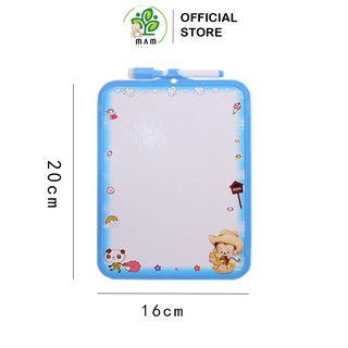 Bảng Trắng Học Tập Thông Minh Cho Bé Mầm Store Kèm Bút Tập Vẽ Tập Viết Tẩy Được