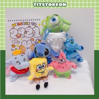 Móc khoá bông sully, mavel, bọt biển, kitty siêu cute (có sẵn, hình thật)