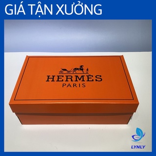 [GIÁ RẺ NHẤT] Hộp Giày Hermes, Box Đựng Giày Kích Thước 31x19x11 Cm