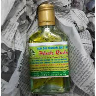 Tinh dầu tràm Huế loại đặc biệt nguyên chất - chai dẹt 100ml