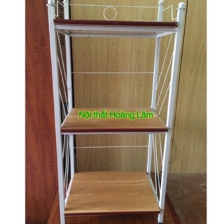Kệ sách sắt 3 tầng dài 40cm ( HOẢ TỐC 1 GIỜ)