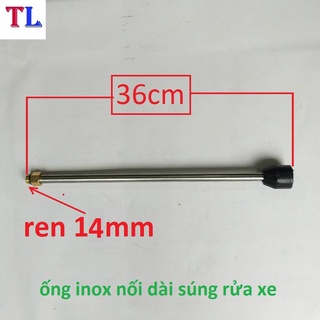 Ống nối dài súng rửa xe áp lực cao ❤️FREESHIP❤️ của máy xịt rửa áp lực Dài 36cm
