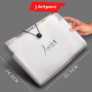 Túi Đựng Tài Liệu Lucky A4 Nhiều Ngăn Tiện Lợi Túi Đựng Tài Liệu A4 8 Ngăn 12 Ngăn Lưu Trữ Văn Phòng Học Tập (J-ArtPens)