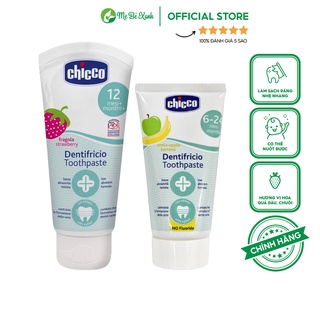 Kem đánh răng hương dâu - táo chuối 12M+ Chicco