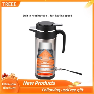 THERMOS Ấm Đun Nước Bằng Thép Không Gỉ 1200ml 12v