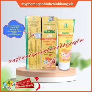 Kem Tẩy Lông Ngân Bình 50gr TẶNG QUE GẠT, tẩy sạch lông nách, lông chân tay, bikini hiệu quả nagy lần đầu