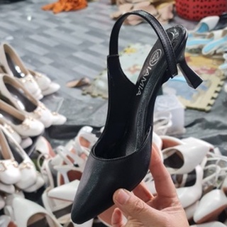 Giày Nữ 5 Phân Quai Chun Hậu Chất Da Mềm Đế Xịn Khoét Eo Phong Cách Đi Êm Lên Chân Xỉu Giá Tại Xưởng Bảo Hành 6 Tháng
