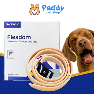 Vòng Cổ Ngừa Ve Rận Cho Chó Mèo Virbac Fleadom