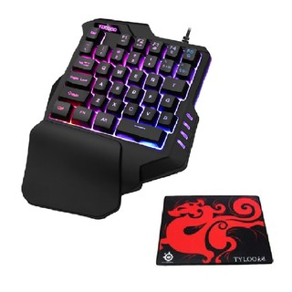 [TẶNG LÓT CHUỘT] Bàn phím giả cơ K15 chơi game Pubg Mobile,Free Fire trên điện thoại, laptop