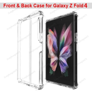 Ốp Điện Thoại Silicon Trong Suốt Chống Sốc Cho Samsung Galaxy Z Fold4 5G Galaxy Z Fold 4