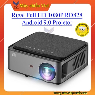 Máy chiế phim Full HD Rigal RD828 1080P. Độ phân giải đạt chuẩn Full HD cho hình ảnh chiếu phim tại nhà cực kỳ sắc nét.