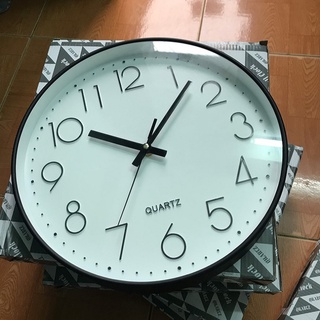 [Bh 24 Tháng] Đồng Hồ Treo Tường Kim Trôi Trang Trí Máy Quartz - Không tiếng động