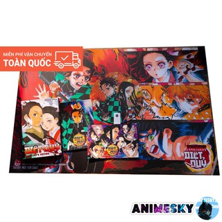Combo Full quà tặng Offline Kimetsu no Yaiba - Thanh gươm diệt quỷ - NXB Kim Đồng