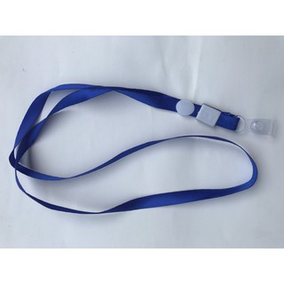 10 Dây Đeo Thẻ Lụa Móc Nhựa ( nhiều màu)