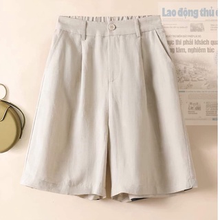 Quần ống rộng culottes lửng kiểu Nhật