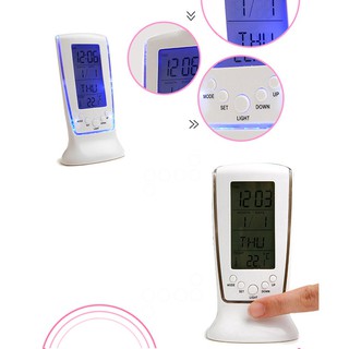 Đồng hồ để bàn có kèm nhiệt kế